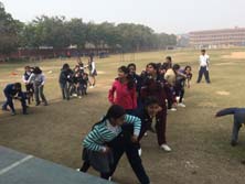 St. Mark's Girls School, Meera Bagh - Self Defense Workshop for Classes VI & VII : Click to Enlarge
