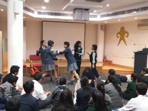 St. Mark's Girls School, Meera Bagh - Theatre Workshop : Click to Enlarge