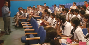 St. Mark's Girls School, Meera Bagh - Workshop on Careers for Class XII : Click to Enlarge