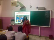 St. Mark's Girls School, Meera Bagh - Talk on Gender and Mental Health : Click to Enlarge