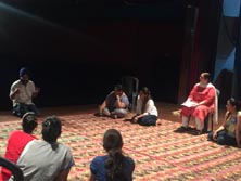 St. Mark's Girls School, Meera Bagh - Theatre Workshop : Click to Enlarge