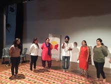 St. Mark's Girls School, Meera Bagh - Theatre Workshop : Click to Enlarge