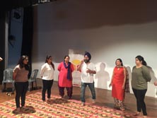 St. Mark's Girls School, Meera Bagh - Theatre Workshop : Click to Enlarge