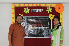 St. Mark's Girls School, Meera Bagh - Anti-Smoking Workshop : Click to Enlarge