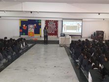 St. Mark's Girls School, Meera Bagh - Workshop conducted by YAKULT DANONE INDIA : Click to Enlarge