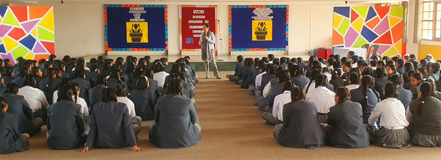 St. Mark's Girls School, Meera Bagh - Anti Bullying Workshop : Click to Enlarge