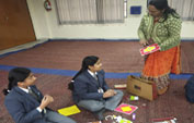 St. Mark's Girls School, Meera Bagh - HT PACE Workshop for Class VI : Click to Enlarge