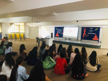 St. Mark's Girls School, Meera Bagh - Workshop on Stress Management : Click to Enlarge