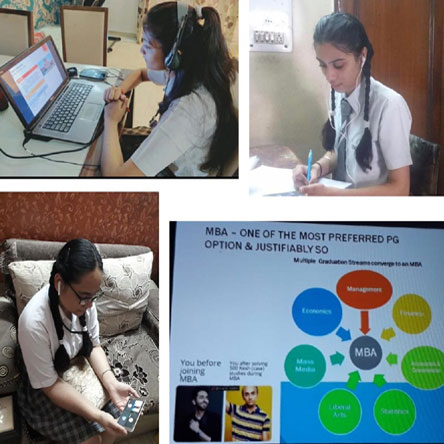 St. Mark's Girls School, Meera Bagh - Career Counselling Workshop for Class XI : Click to Enlarge