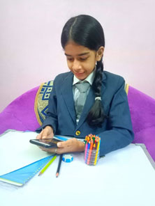 St. Mark's Girls School, Meera Bagh - Creative Writing Workshop : Click to Enlarge