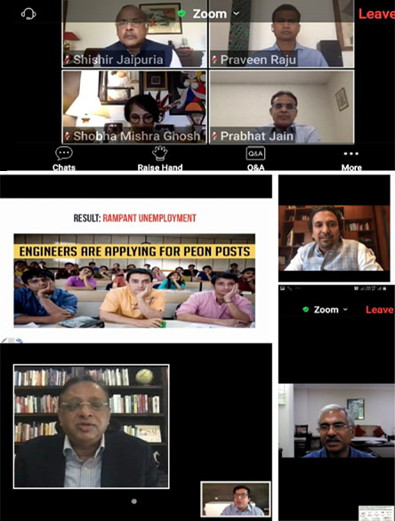 St. Mark's Girls School, Meera Bagh - CBSE Webinar on Leapfrogging Education : Click to Enlarge