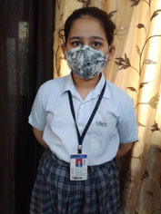 St. Mark's Girls School, Meera Bagh - Mask Making Workshop : Click to Enlarge