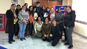 St. Mark's Girls School, Meera Bagh - Workshop with the Poet, Amit Dahiya Badshah : Click to Enlarge