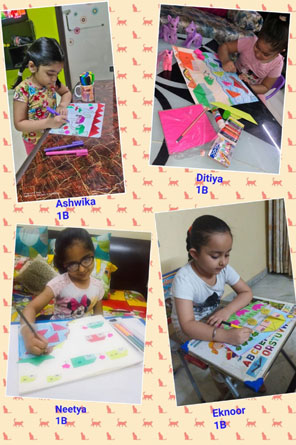 St. Mark's Girls School, Meera Bagh - Online Origami Summer Workshop for Class I : Click to Enlarge