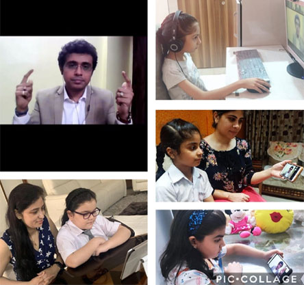 St. Mark's Girls School, Meera Bagh - Creative Visualisation Webinar : Click to Enlarge