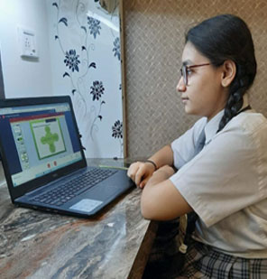 St. Mark's Girls School, Meera Bagh - Webinar by ENVIS (Ministry of Environment, Forest and Climate Change) : Click to Enlarge