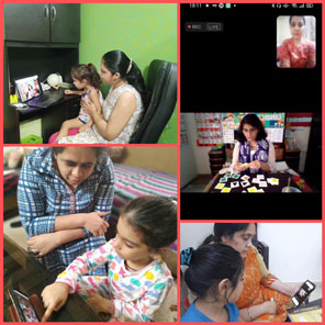St. Mark's Girls School, Meera Bagh - Workshop for parents - Never put the flashcards away for Classes Seedling to 1 : Click to Enlarge