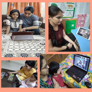 St. Mark's Girls School, Meera Bagh - Workshop for parents - Never put the flashcards away for Classes Seedling to 1 : Click to Enlarge