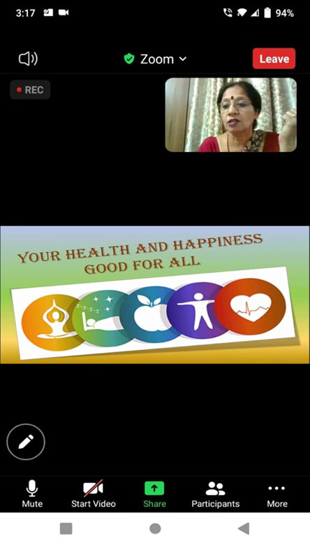 St. Mark's Girls School, Meera Bagh - Health and Happiness Workshop by Ratna Sagar : Click to Enlarge