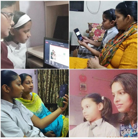 St. Mark's Girls School, Meera Bagh - Webinar on Health and Hygiene : Click to Enlarge