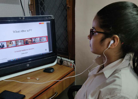 St. Mark's Girls School, Meera Bagh - IMS Career Workshop : Click to Enlarge