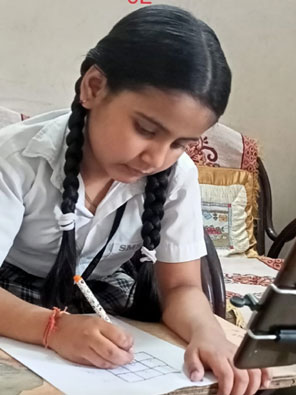 St. Mark's Girls School, Meera Bagh - Maths Activity Workshop for Classes 6 to 9 : Click to Enlarge