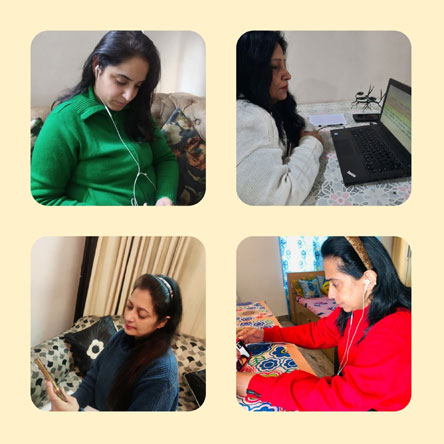 St. Mark's Girls School, Meera Bagh - Workshop on Mental Health : Click to Enlarge
