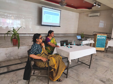 St. Mark's World School, Meera Bagh - Capacity Building Programme by Dr. Sabina Shergill : Click to Enlarge