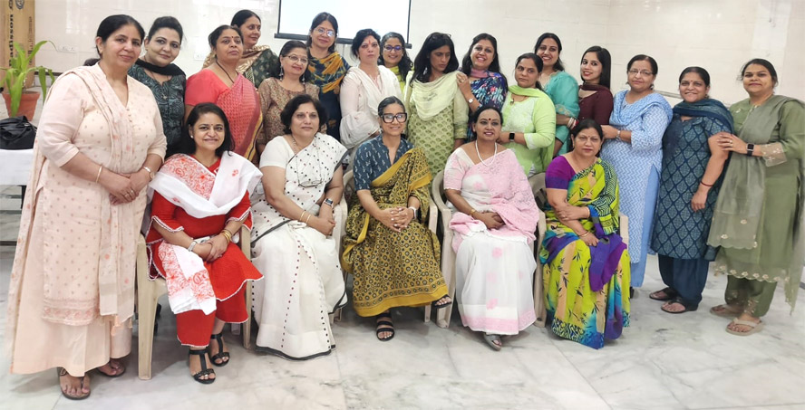 St. Mark's World School, Meera Bagh - Capacity Building Programme by Dr. Sabina Shergill : Click to Enlarge