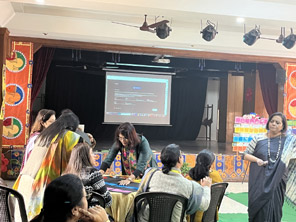 St. Mark's World School, Meera Bagh - NCF-FS Workshop : Click to Enlarge