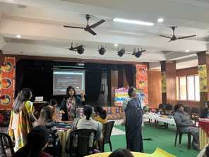 St. Mark's World School, Meera Bagh - NCF-FS Workshop : Click to Enlarge