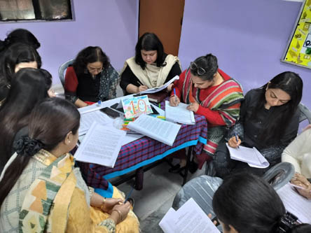 St.Marks World School Meera Bagh - CBP Workshop on Active Learning : Click to Enlarge
