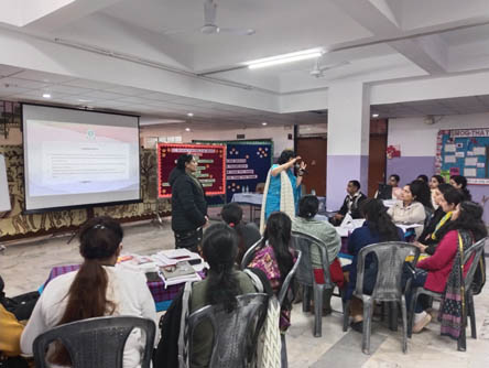 St.Marks World School Meera Bagh - CBP Workshop on Active Learning : Click to Enlarge