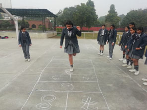 SMS, Girls School - Traditional Games Activities for Classes VI-VIII and IX-XII : Click to Enlarge