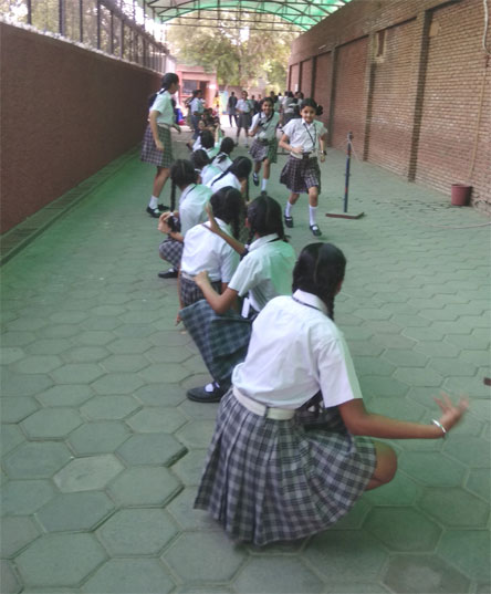 SMS, Girls School - Kho Kho Activity : Click to Enlarge