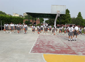 SMS, Girls School - Basketball Activity : Click to Enlarge