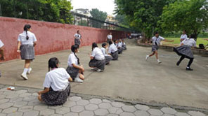 SMS, Girls School - Kho Kho Activity : Click to Enlarge