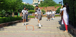 SMS, Girls School - Physical Fitness Activity : Click to Enlarge