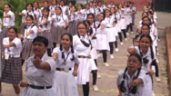 SMS, Girls School - Taekwondo Activity : Click to Enlarge
