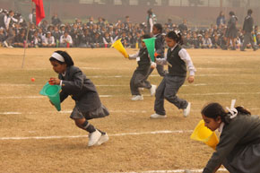St. Mark's Girls School, Meera Bagh - Annual Sports Day for Juniors : Click to Enlarge