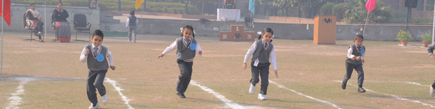 SMS Girls School - Annual Sports Day for classes Seedling, Sapling and I : Click to Enlarge