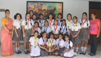 SMS Girls School - Inter School Promotional Skating Championship, 2016 : Click to Enlarge
