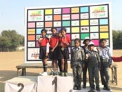 SMS Girls School - Junior Olympics held in Thyagraaj Stadium : Click to Enlarge