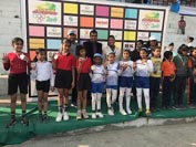 SMS Girls School - Junior Olympics held in Thyagraaj Stadium : Click to Enlarge