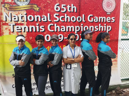 SMS Girls School - 65th School Games Tennis Championship 2019-20 : Click to Enlarge