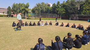 St.Marks World School Meera Bagh - Day 1 of Scouts and Guides : Click to Enlarge