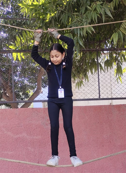 St.Marks World School Meera Bagh - Day 1 of Scouts and Guides : Click to Enlarge