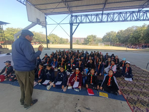 St.Marks World School Meera Bagh - Day 2 of Scouts and Guides : Click to Enlarge