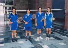 Trailing behind Saina Nehwal are the Young and Zealous Badminton Players of our school : Click to Enlarge