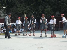 SMS Girls School - Skating : Click to Enlarge